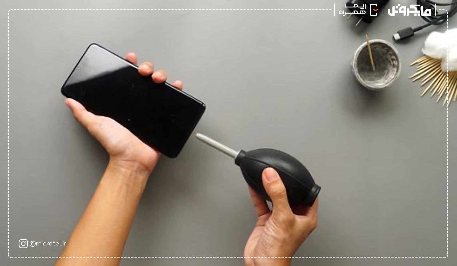 آیکون قطره آب در گوشی سامسونگ چیست؟ علت و ۸ راهکار ساده و مطمئن برای رفع مشکل