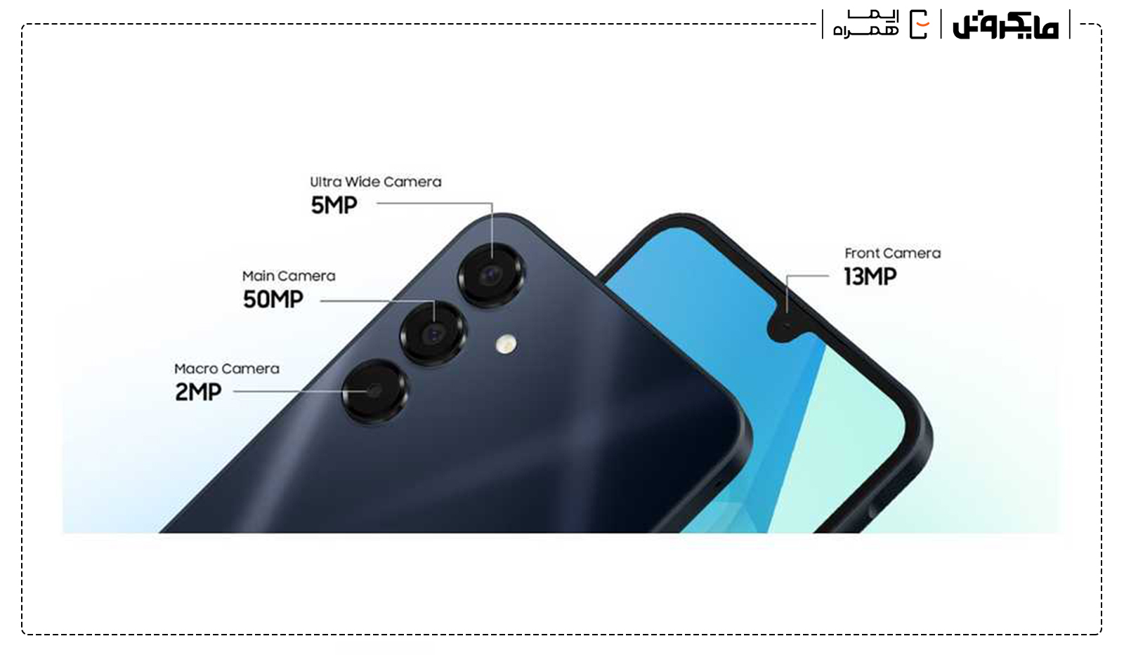 گوشی سامسونگ A16 رم 6GB حافظه 128GB ویتنام موجود در مایکروتل