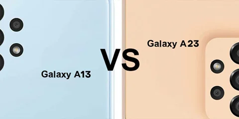 مقایسه گوشی گلکسی A23 و A13