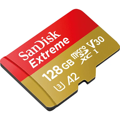 کارت حافظه microSDXC سن دیسک مدل EXTREME  128Gb استاندارد UHS-I U3