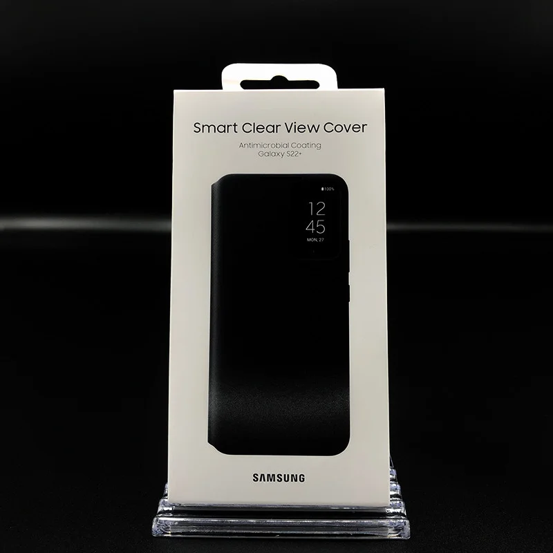 کیف کلاسوری سامسونگ مدل Clear View Cover مناسب برای گوشی موبایل سامسونگ Galaxy S22 Plus